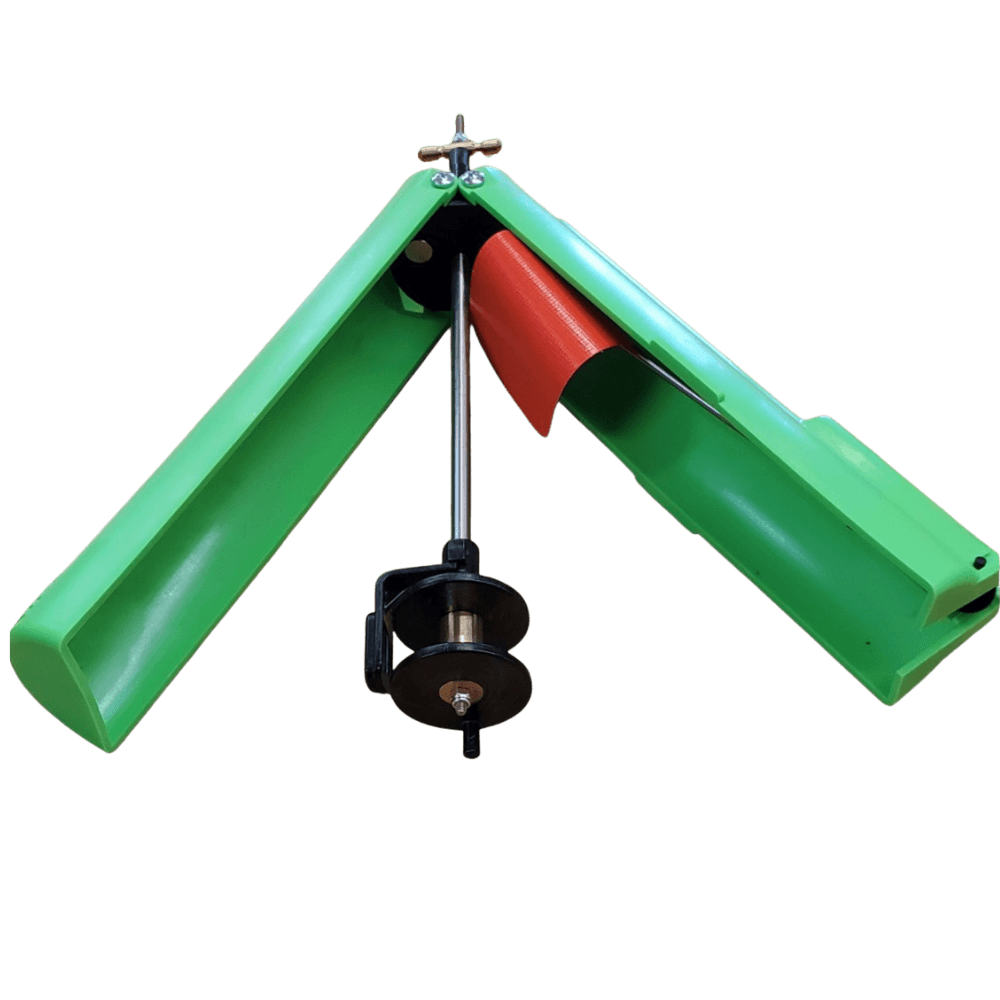 FIREHOUSE R-TEK CLAW TIP-UP - GREEN - BOTTOM VIEW