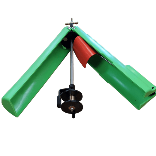 FIREHOUSE R-TEK CLAW TIP-UP - GREEN - BOTTOM VIEW