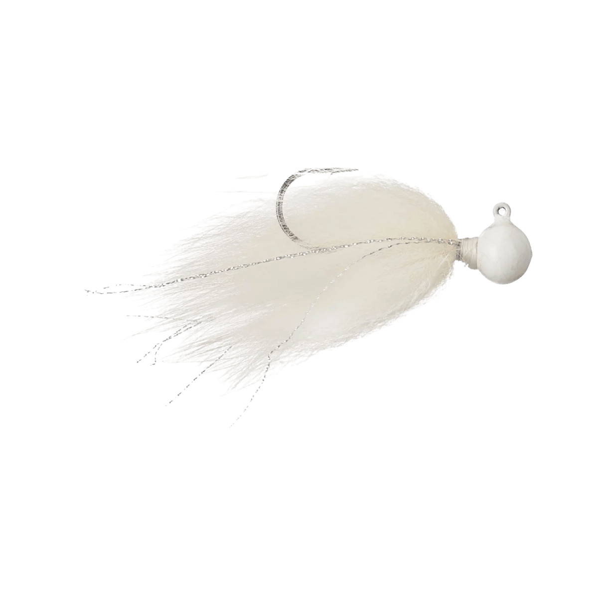 RABID BAITS HAIR JIG – OWNER HOOK WHITE