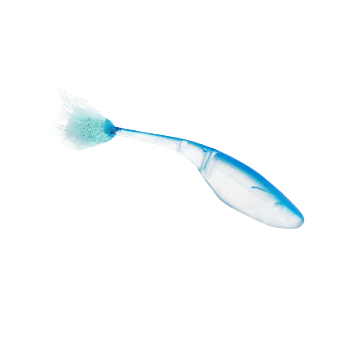 RABID BAITS RAB SHAD 6" BLUE GHOST