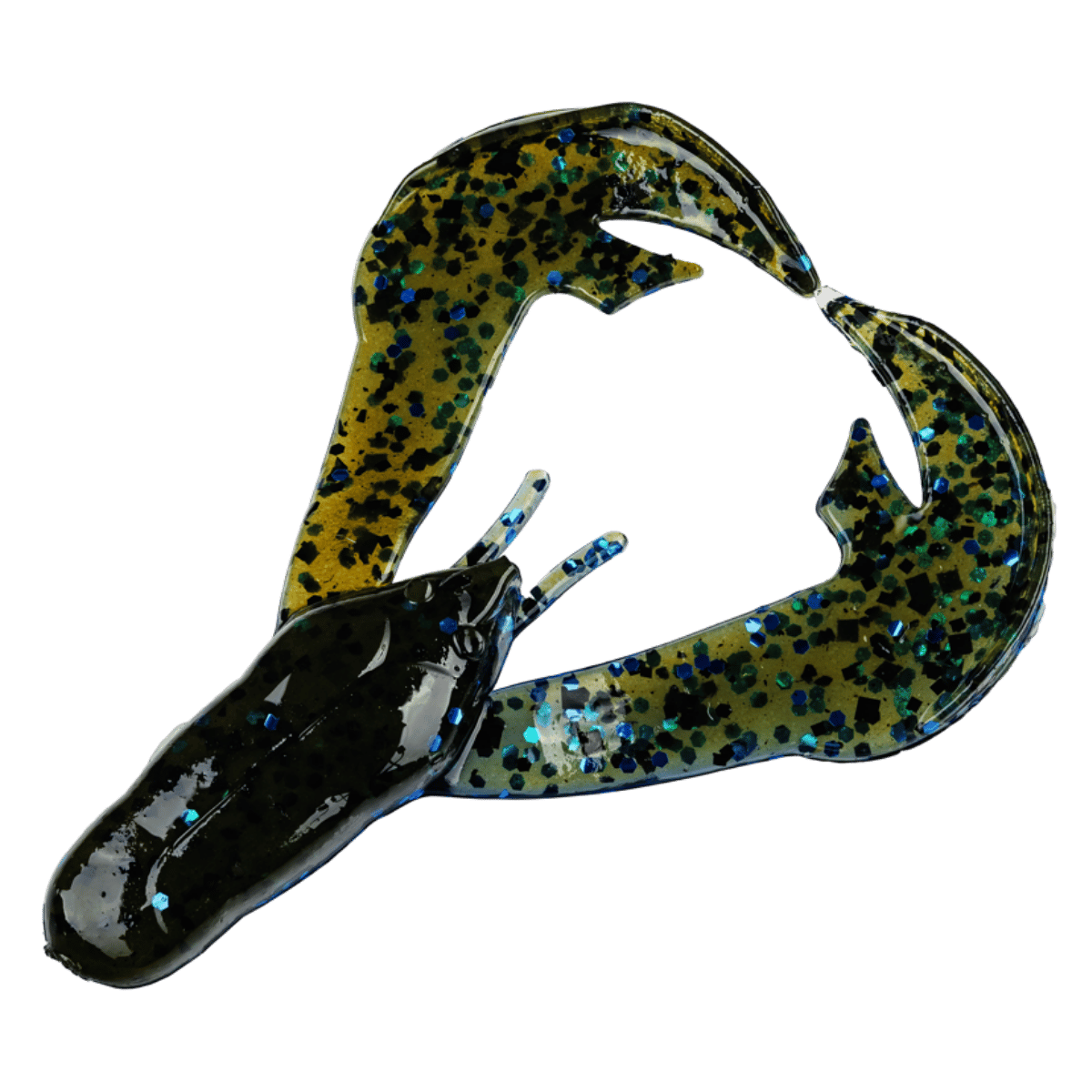 STRIKE KING RAGE TAIL CHUNK 7PK OKEECHOBEE CRAW 2.5 INCH