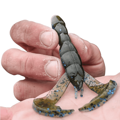 STRIKE KING RAGE TAIL CRAW OKEECHOBEE CRAW 4 INCH ON HAND