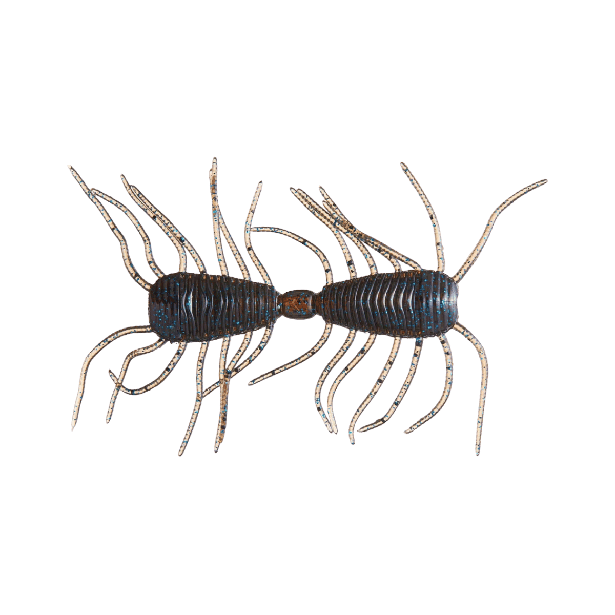 RAID JAPAN 2WAY WACKY CREATURE GHOST SHRIMP DARK CINNAMON BLUE FLAKE