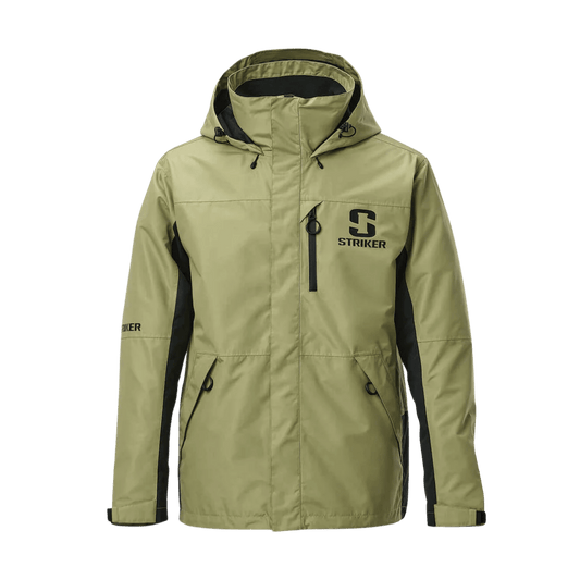 STRIKER BRANDS MEN'S VORTEX RAIN JACKET EXT - MOSS