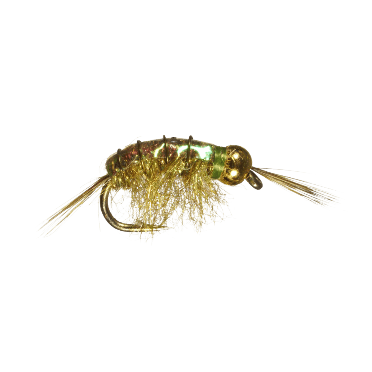 RAINY`S BEADHEAD FLASHBACK SCUD - OLIVE SIZE 14"