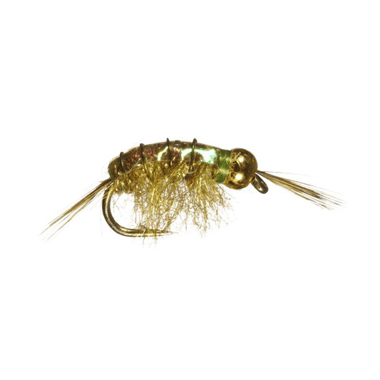 RAINY`S BEADHEAD FLASHBACK SCUD - OLIVE SIZE 14"