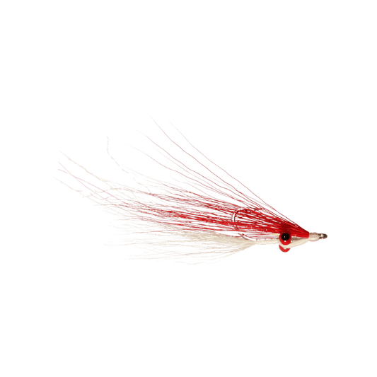 RAINY`S CLOUSER'S DEEP MINNOW - RED/WHITE 02"
