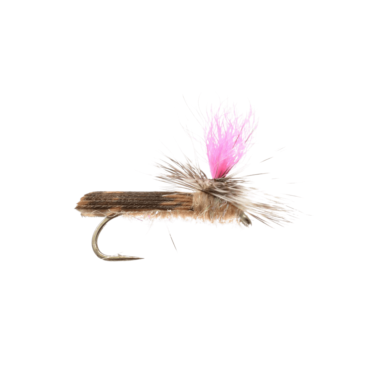 RAINY`S HI-VIZ PARACHUTE CADDIS W/PINK - TAN SIZE 16"