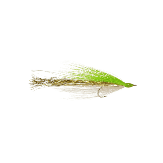 RAINY`S LEFTY'S SHARK/CUDA FLY -CHART/WHITE SIZE 3/0"