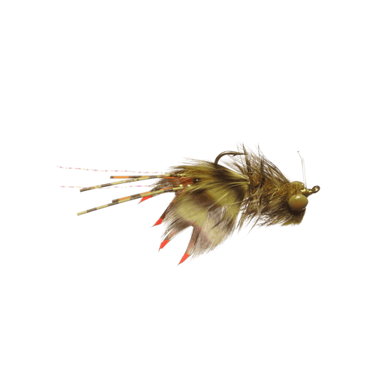 RAINY`S WHITLOCK'S NEARNUFF CRAYFISH - DIRTY OLIVE  SIZE 06"