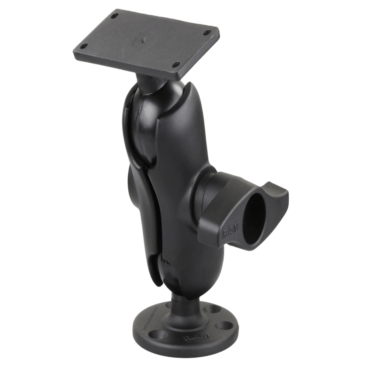 RAM DRILL DOWN BALL MOUNT FOR HUMMINBIRD HELIX - 9, 10, 12 MOUNT