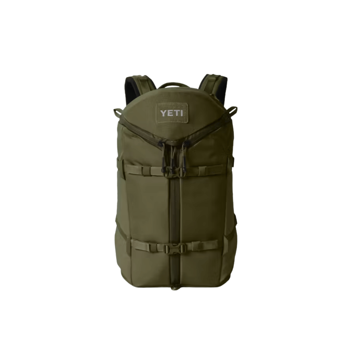 YETI RANCHERO BACKPACK - OLIVE - FRONT VIEW
