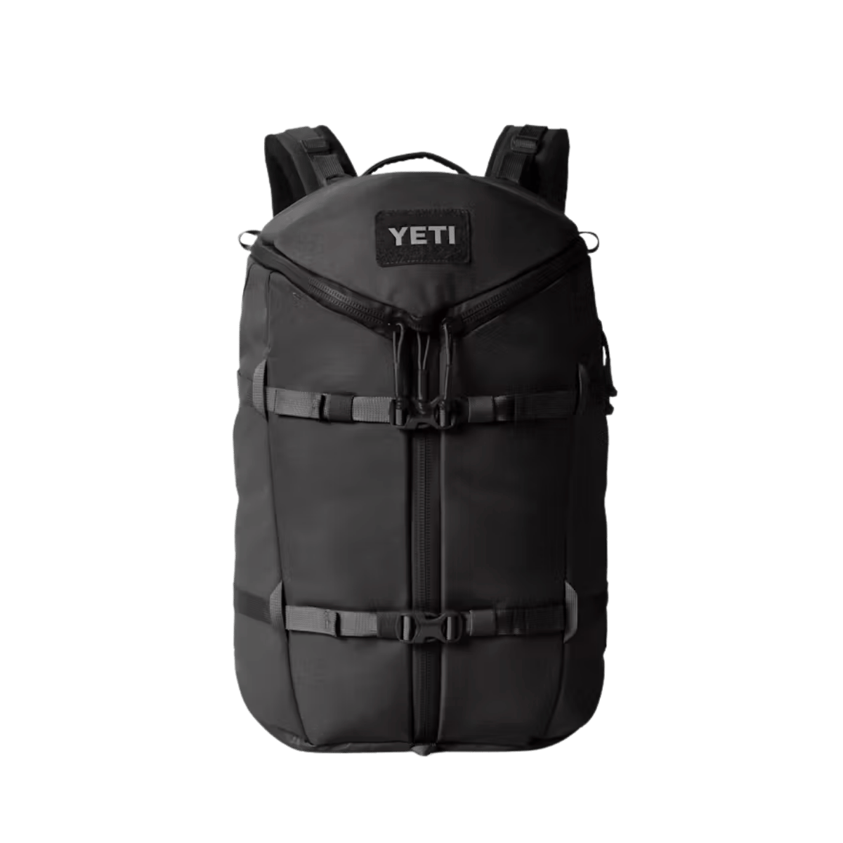 YETI RANCHERO 27L BACKPACK - BLACK - FRONT VIEW