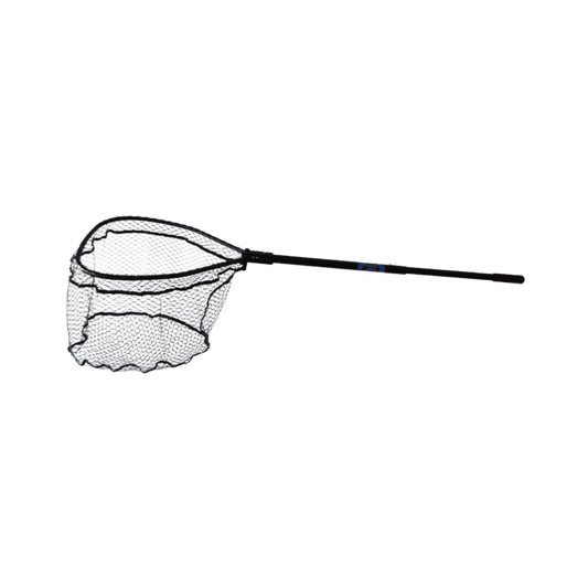 RANGER FLAT BOTTOM LANDING RUBBER NET 20X20 BLACK