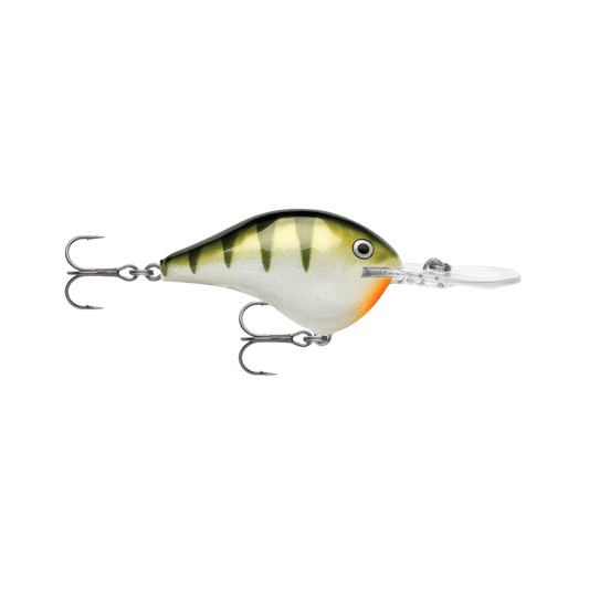 RAPALA DIVES-TO 16', YELLOW PERCH COLOR, SIDE ANGLE