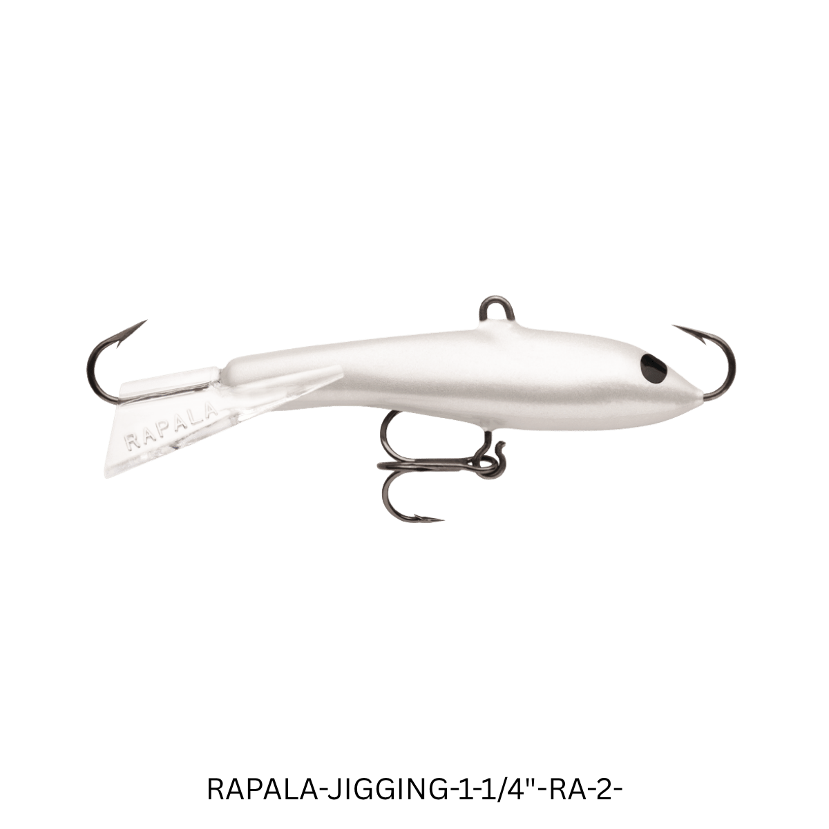 RAPALA JIGGING 1-1/4" RAP 2 PEARL WHITE