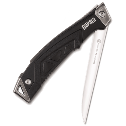 RAPALA FOLDING FISH PRO FILLET KNIFE 5IN half folded
