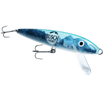 RAPALA GIANT LURE BUSCH LIGHT - 29 INCHES side view