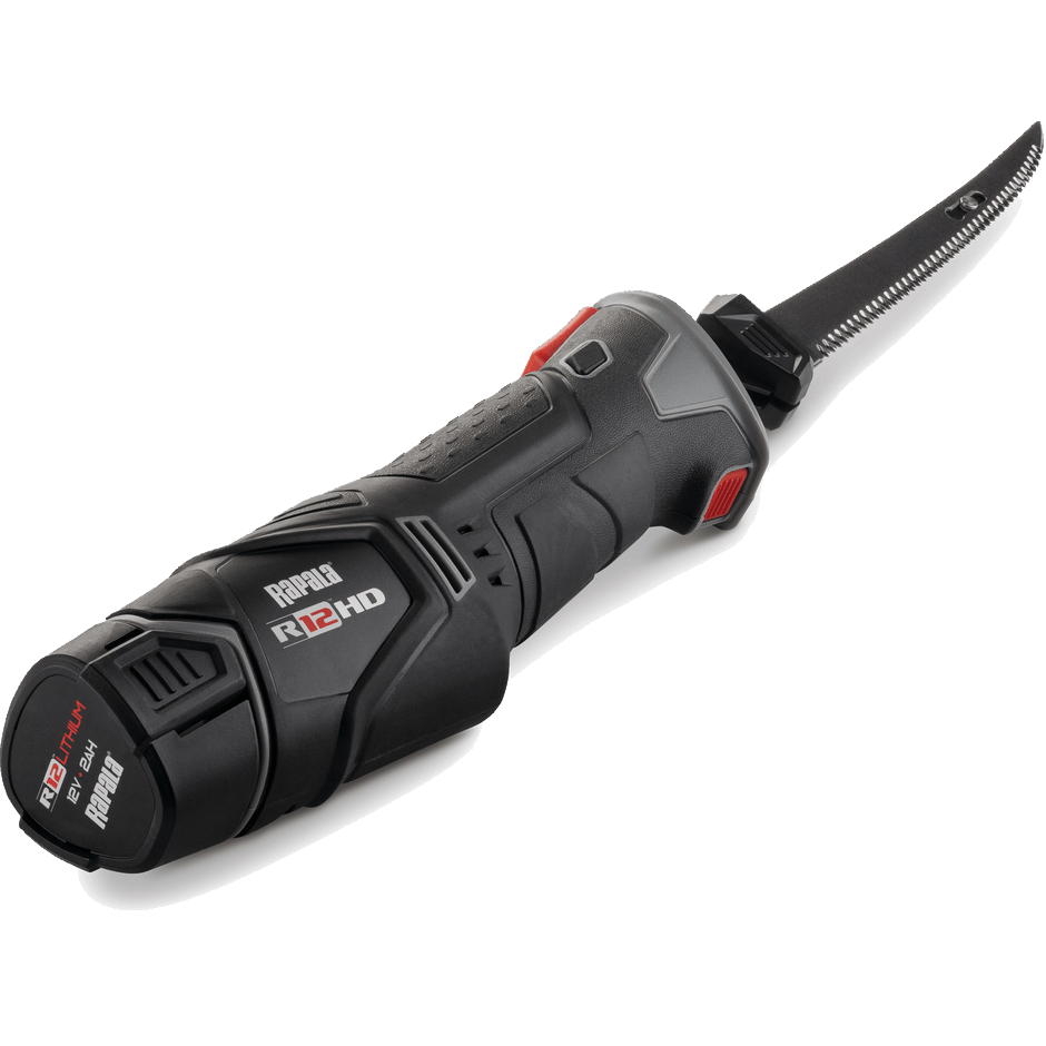 RAPALA HVY DUTY LITHIUM FILLET KNIFE showing handle