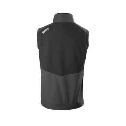 RAPALA R12 HEATED VEST - GRAY/BLACK - BACK VIEW