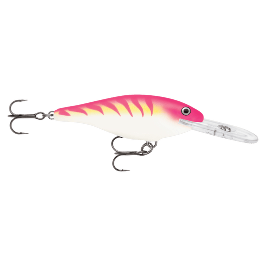 RAPALA SHAD RAPALA 05 - PINK TIGER UV FRONT