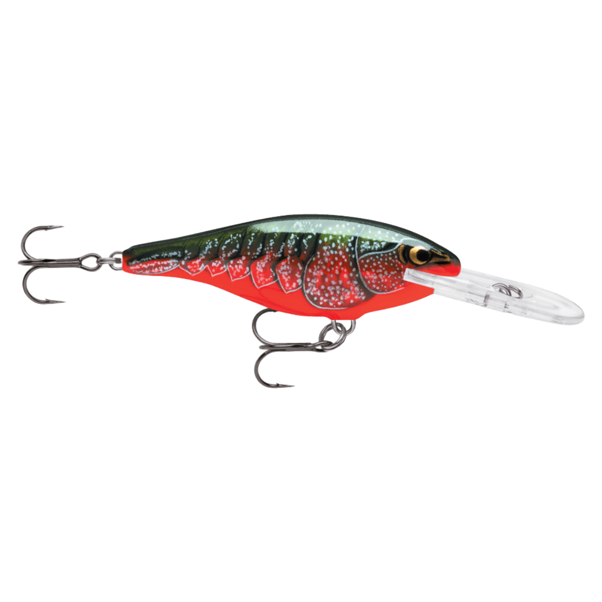 RAPALA SHAD RAPALA 05 - RED CRAWDAD FRONT