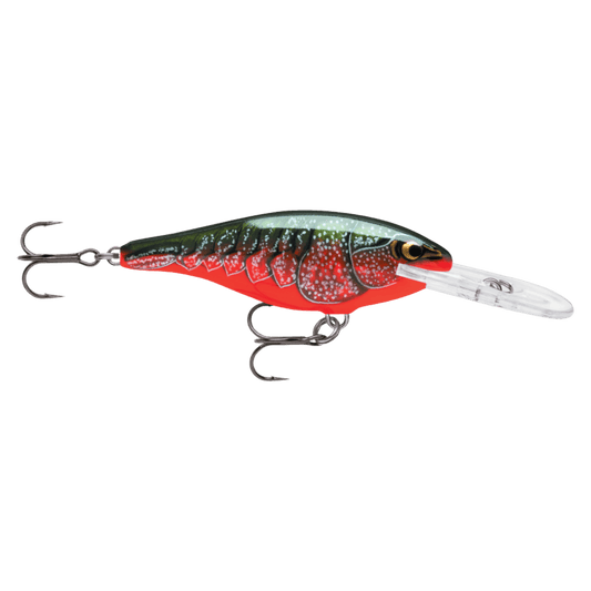 RAPALA SHAD RAPALA 05 - RED CRAWDAD FRONT