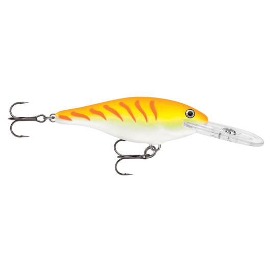 RAPALA SHAD RAPALA 07 - ORANGER TIGER UV FRONT