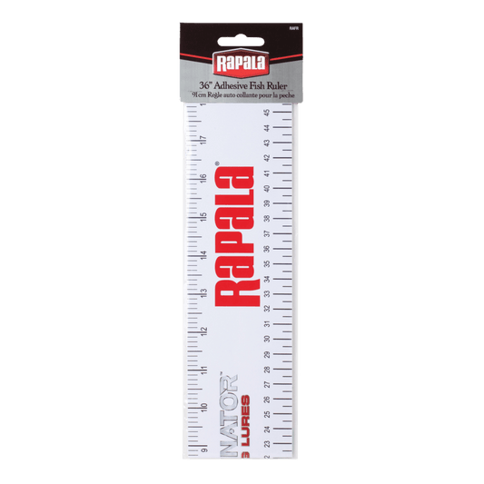 RAPALA ADHESIVE FISH RULER 36" FRONT