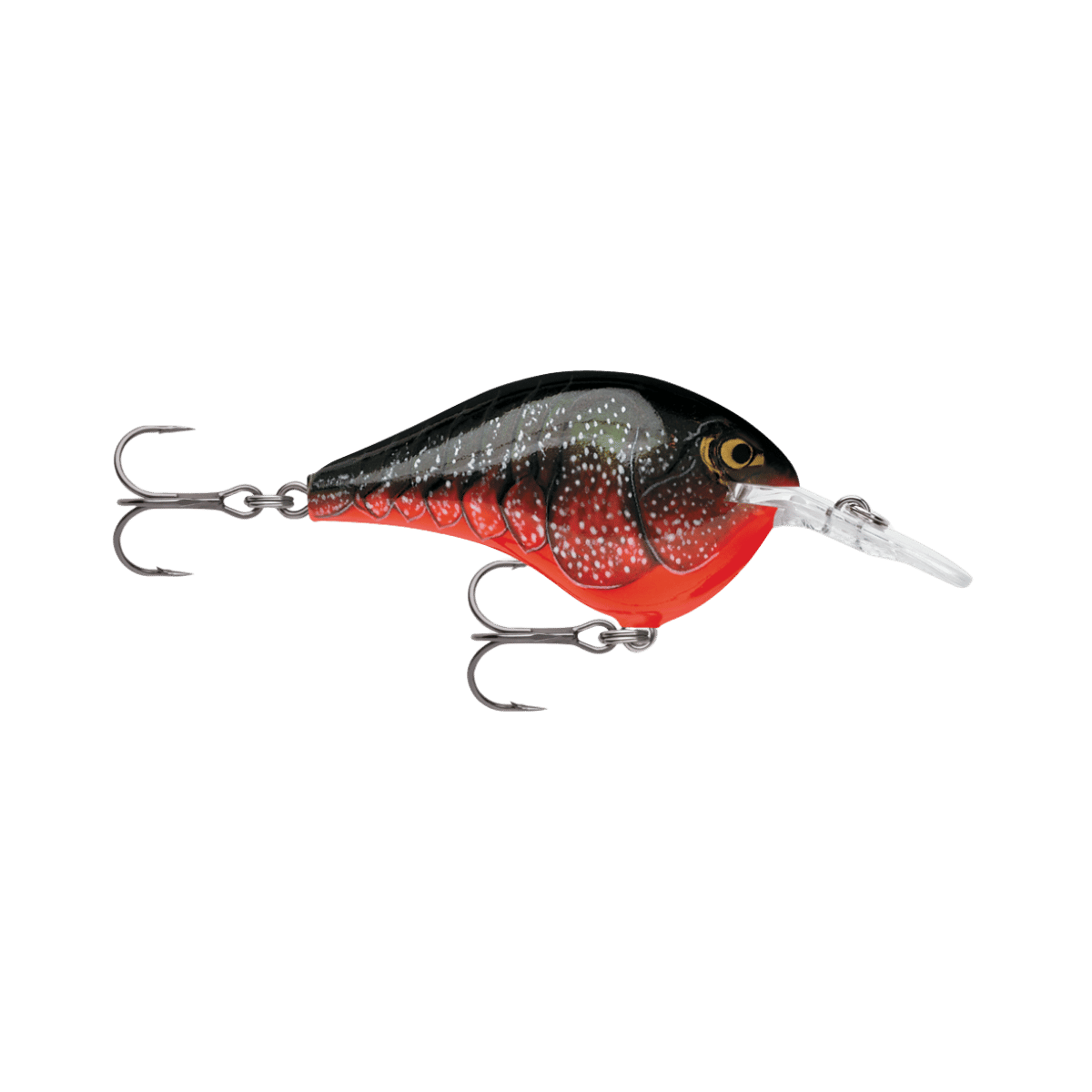 RAPALA 2" DIVES-TO RED CRAWDAD