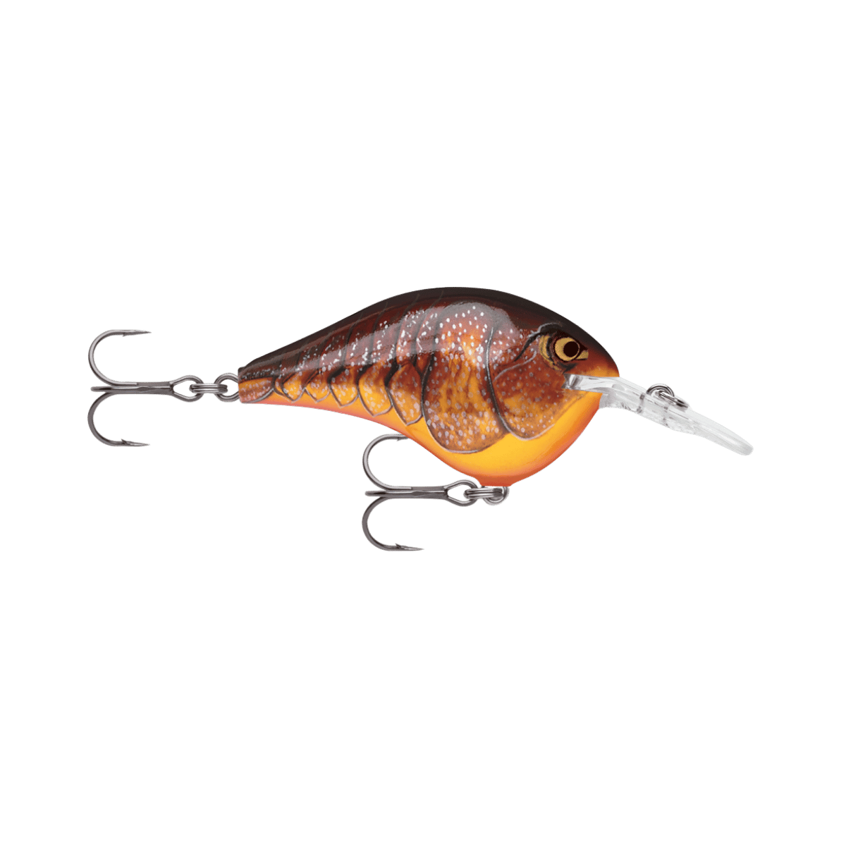 RAPALA 2" DIVES-TO DARK BROWN CRAWDAD