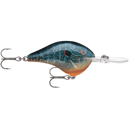 RAPALA DIVES-TO 10' 2-1/4" 3/5 oz. - LIVE PUMPKINSEED_SIDE ANGLE
