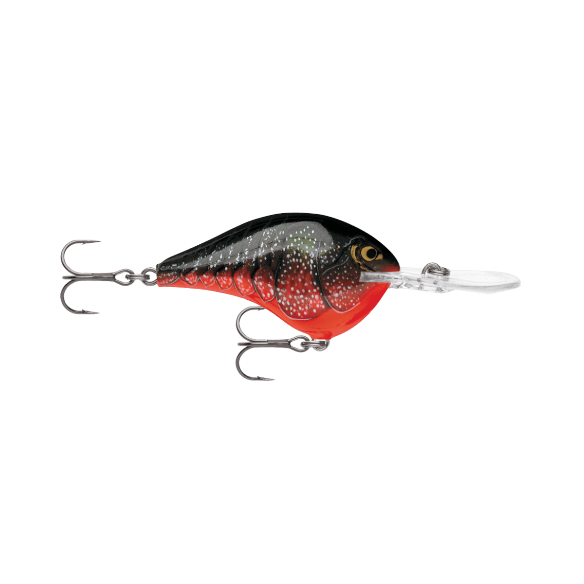 RAPALA DIVES-TO 2-3/4" RED CRAWDAD 16'