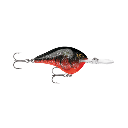 RAPALA DIVES-TO 2-3/4" RED CRAWDAD 16'