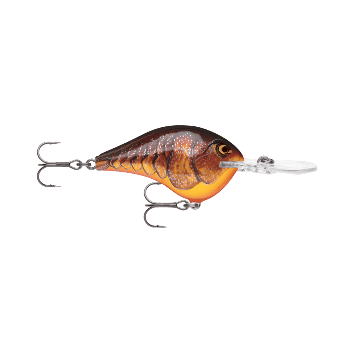 RAPALA DIVES-TO 2-3/4" DARK BROWN CRAWDAD 16'