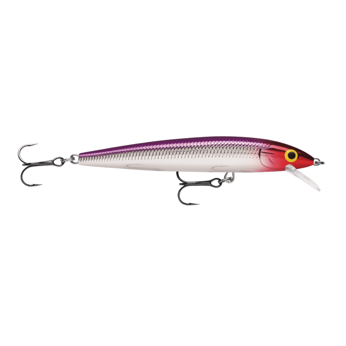 RAPALA HUSKY 4" PURPLE CLOWN JERK 10