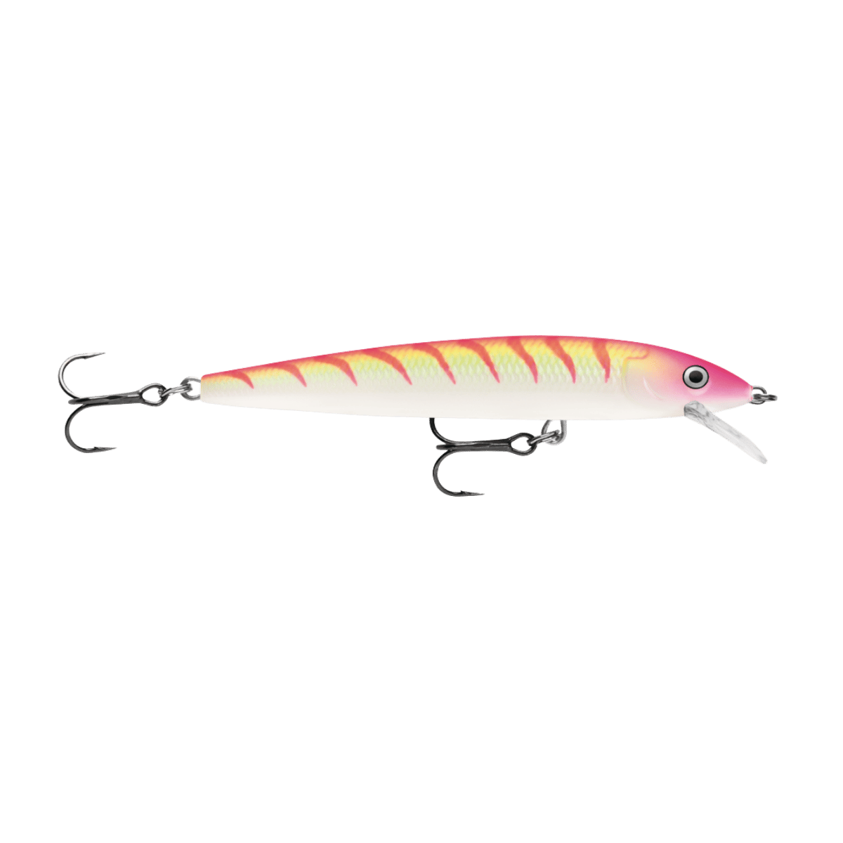 RAPALA HUSKY 4" PINK TIGER UV JERK 10