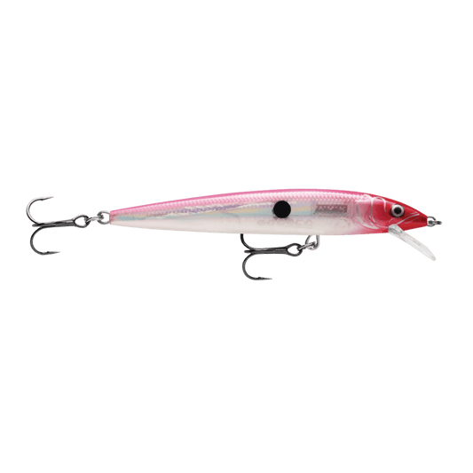 RAPALA HUSKY 4" GLASS PINK CLOWN JERK 10