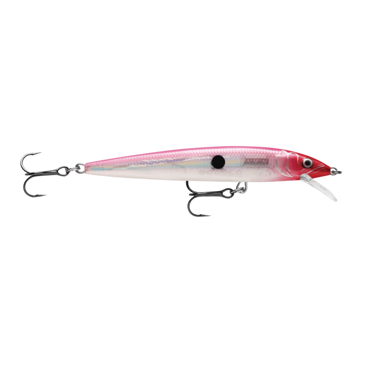 RAPALA HUSKY 4-3/4" GLASS PINK CLOWN JERK 12