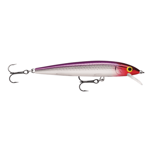 RAPALA HUSKY 5-1/2" PURPLE CLOWN JERK 14