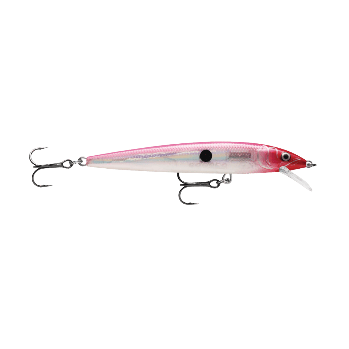 RAPALA HUSKY 3-1/8" GLASS PINK CLOWN JERK 8