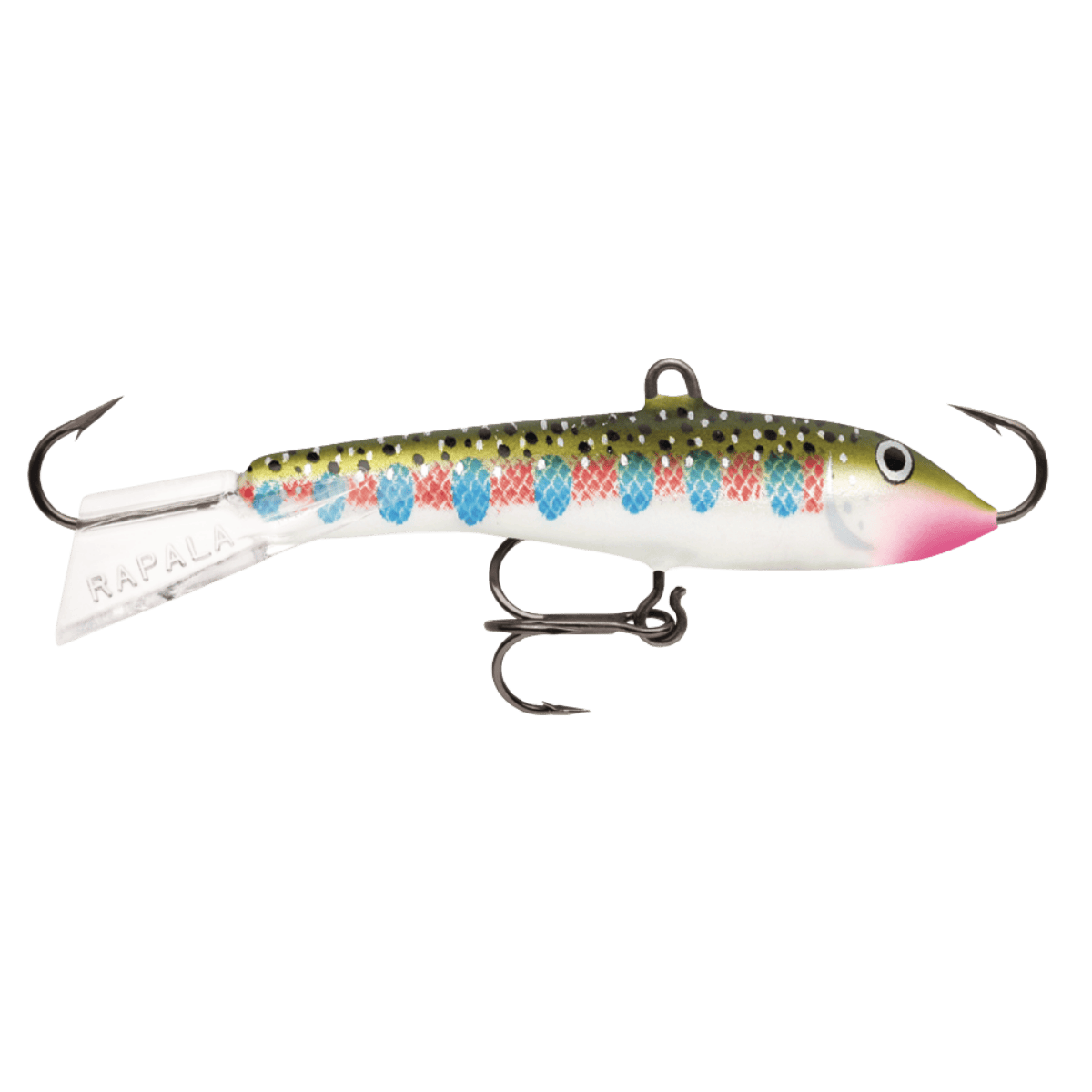 RAPALA JIGGING RAP 05 - RAINBOW TROUT FRONT