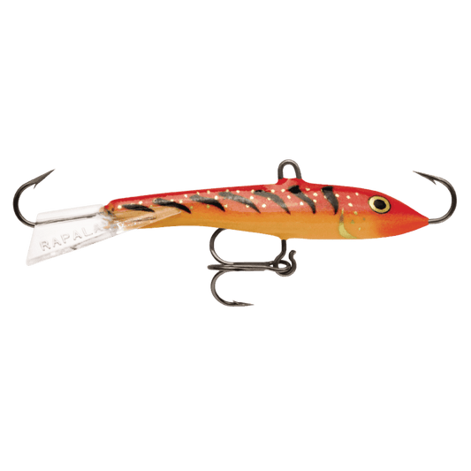 RAPALA JIGGING RAP 07 - GLOW RED TIGER FRONT