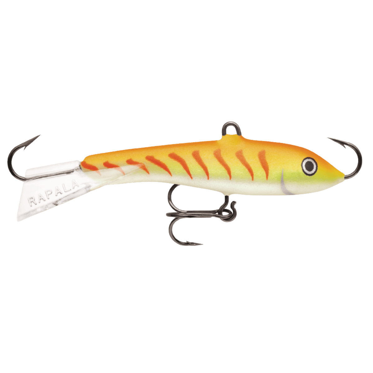 RAPALA JIGGING RAP 09 - ORANGE TIGER UV FRONT