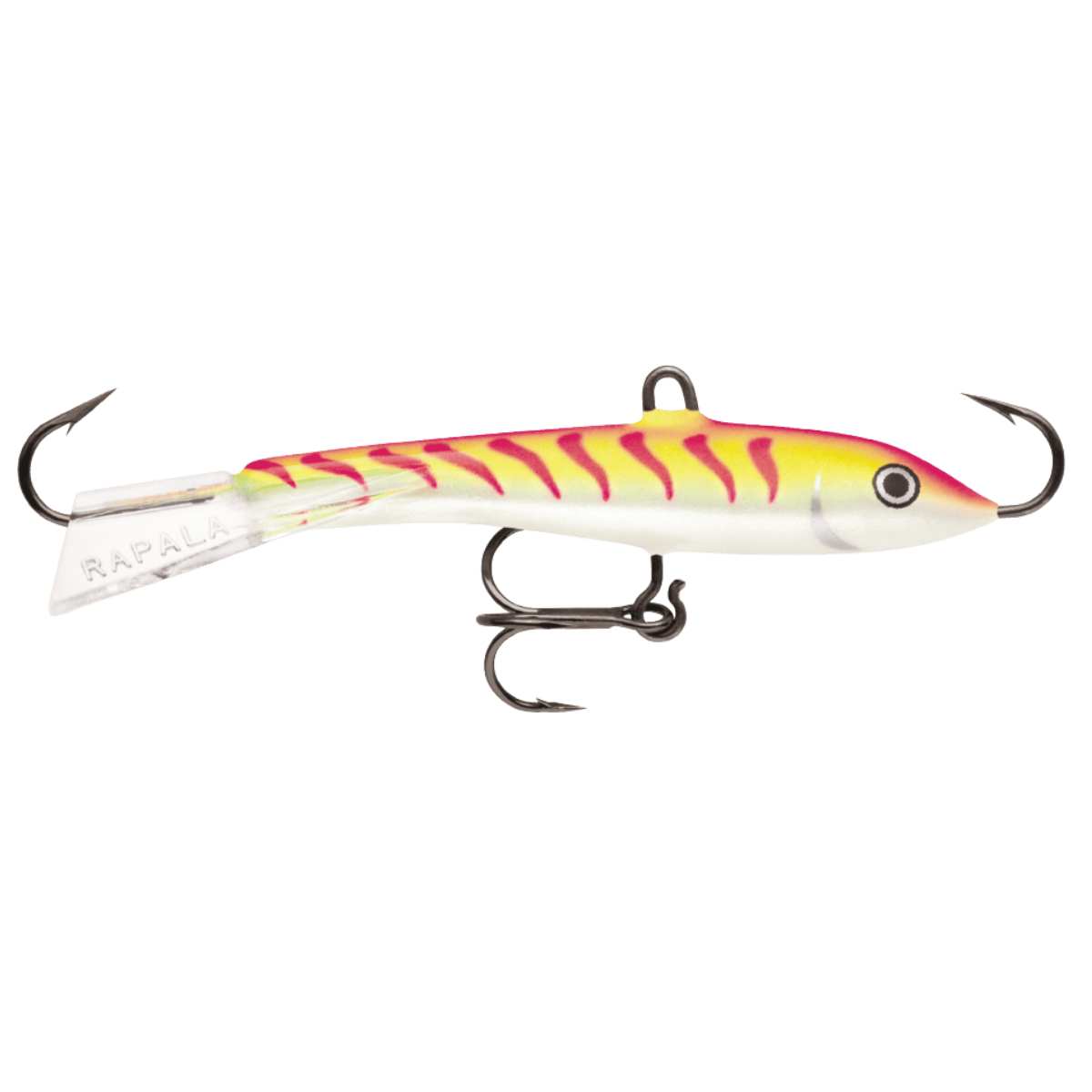RAPALA JIGGING RAP 09 - PINK TIGER UV FRONT