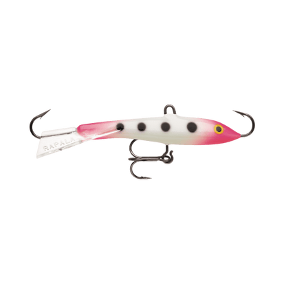RAPALA JIGGING 1-1/4" GLOW PINK SQUIRREL RAP 2