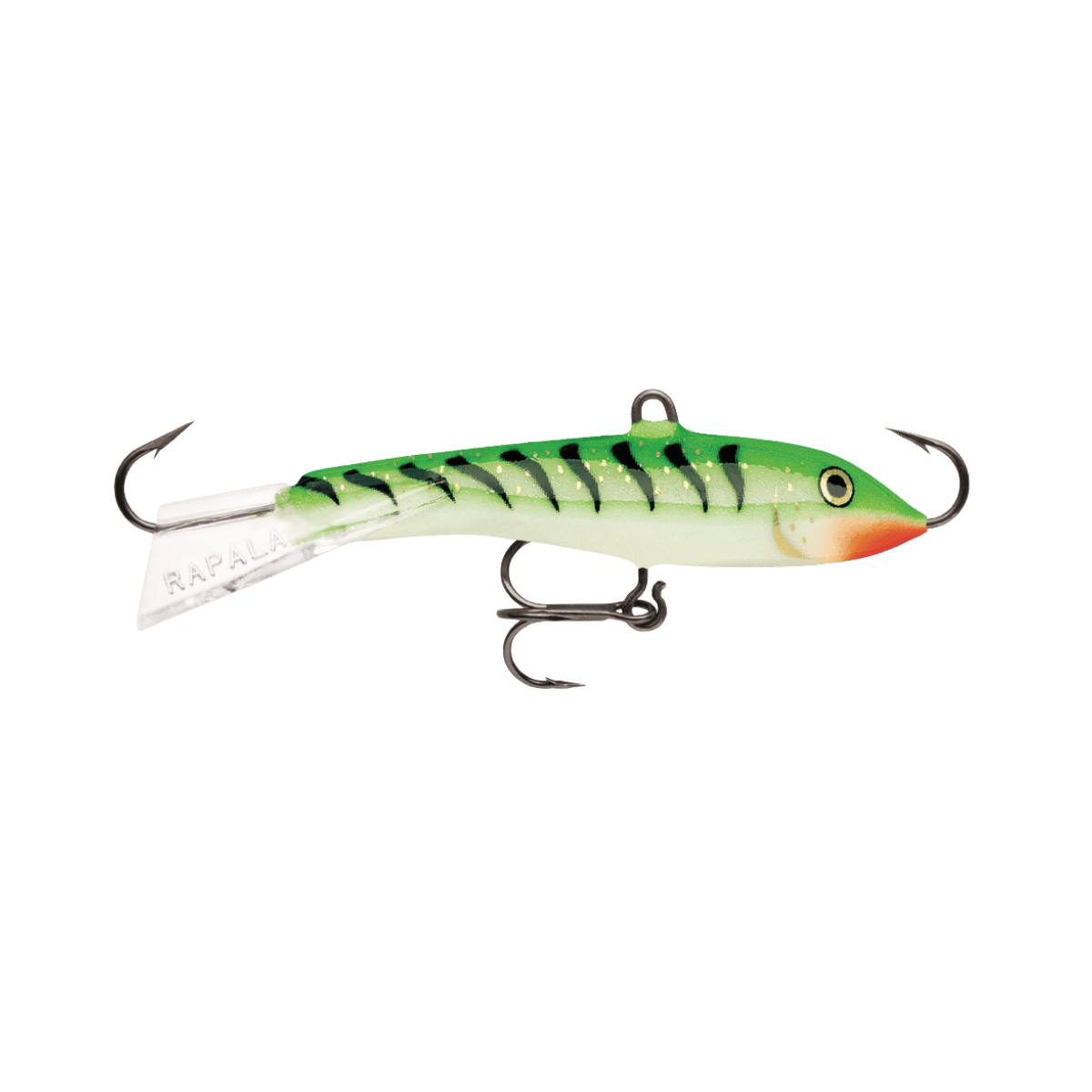 RAPALA JIGGING 1-1/2" GLOW GREEN TIGER RAP 4