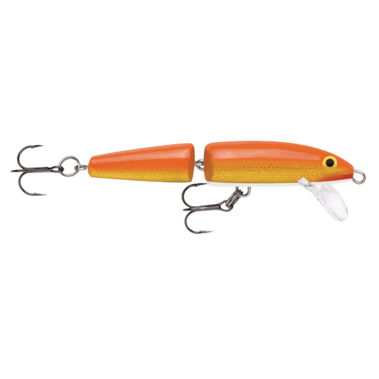 RAPALA JOINTED 11 - GOLD FLUORESCENT RED FRONT