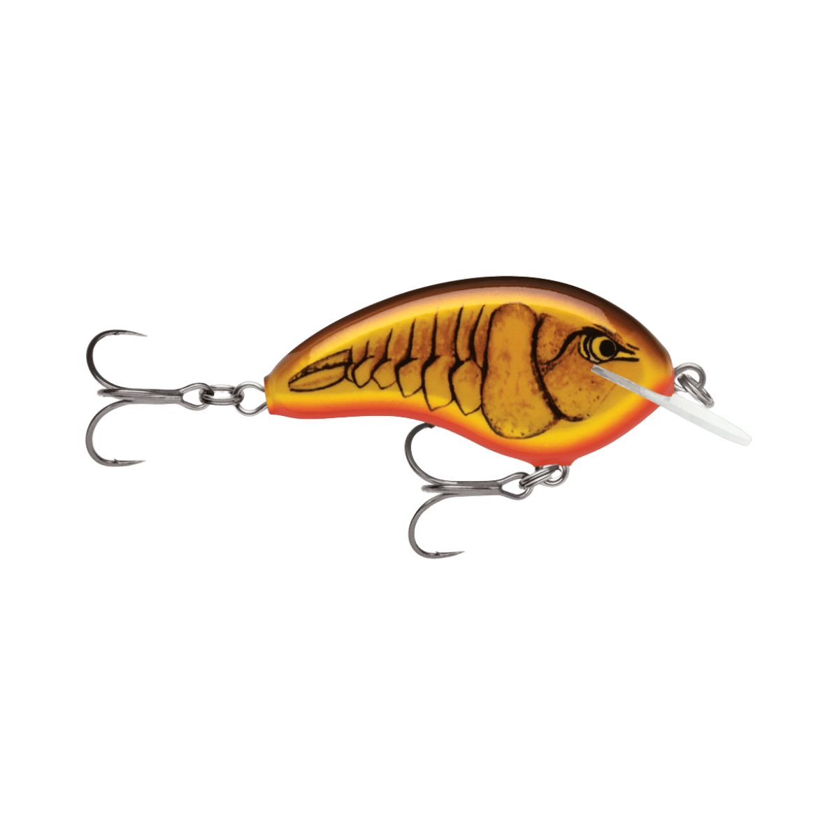 RAPALA OTT'S GARAGE 2-1/4" DARK BROWN CRAWDAD TINY 4