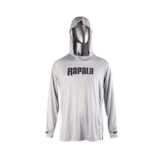 RAPALA PERFORMANCE GREY BLACK HOODIE - UNISEX